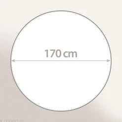 Nappe ronde 170 cm CHILI multicolore Salsa coton +