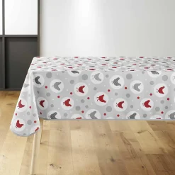 Nappe ronde antitache Plumette