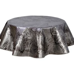 Nappe ronde en toile cirée design Vitali