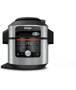 NINJA - OL750EU - Multicuiseur SmartLid 14-en-1 Foodi MAX - Autocuiseur, Friteuse/Cuiseur et le mode exclusif Combi-Vapeur