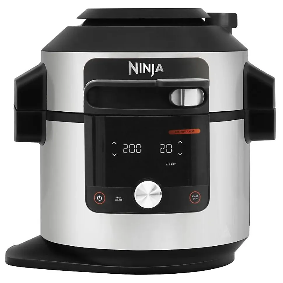 NINJA - OL750EU - Multicuiseur SmartLid 14-en-1 Foodi MAX - Autocuiseur, Friteuse/Cuiseur et le mode exclusif Combi-Vapeur