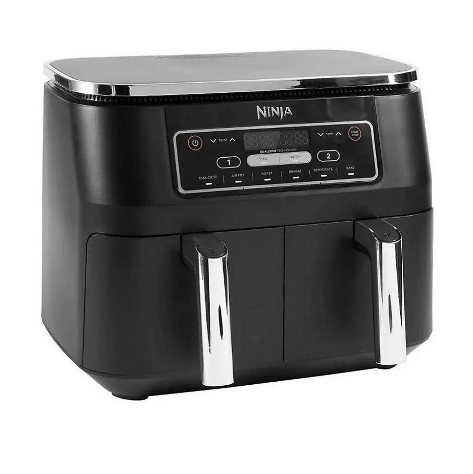 NINJA FOODI AF300EU - Friteuse sans huile Dual Zone - Fonctions Sync, Match - 6 modes de cuisson - 7,6L - 2400W