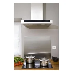 NORDLINGER PRO Fond de hotte - 60x70 cm - Finition Inox