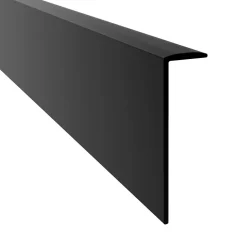 NORDLINGER PRO Lot de 5 Profils de protection plan de travail noir 315cm 38mm