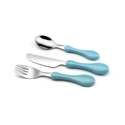 Nuage - Tube 3 couverts enfant coloris bleu