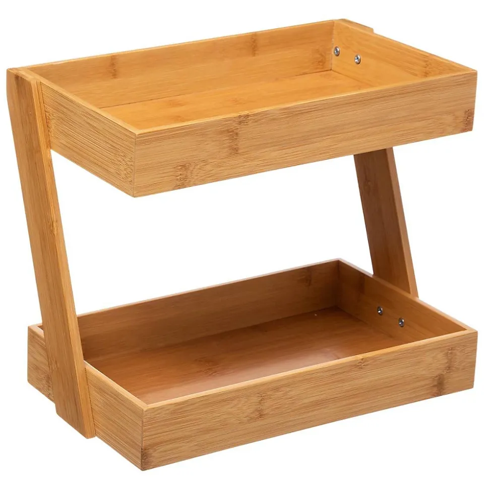 Organiseur 2 plateaux Grand modèle Bambou - 5Five