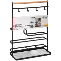 Organiseur cuisine Noir BlackWood - 5Five