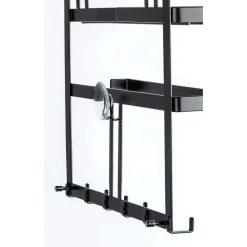 Organiseur de cuisine mural - Noir