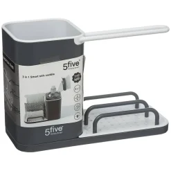 Organiseur d'évier 4en1 Gris anthracite Néo - 5Five
