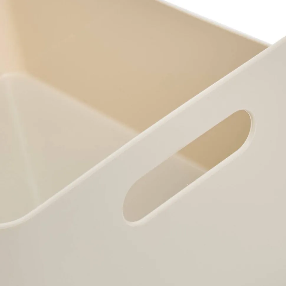 Organiseur Essentiels L25,4/25,5/26,3cm beige 3 pièces - Beige- 5five