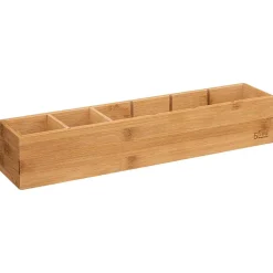 Organiseur modulable 3 bacs 38x8cm Tidy Smart Bambou - 5Five