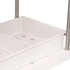 Organiseur Stora 2 niveaux L40,7cm beige - Beige- 5five