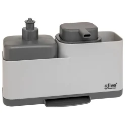 Organiseur évier Néo avec distributeur gris - Gris- 5five