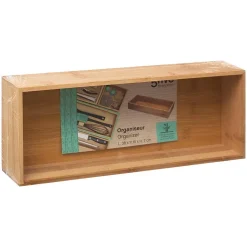Organiseur 15x38 cm Tidy Smart Bambou - 5Five