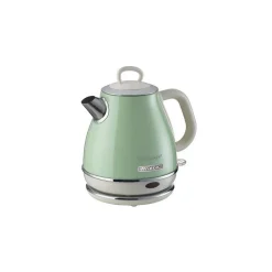 Pack Bouilloire Electrique 1L Vert + Grille-pain 2 fentes 815W Beige ARIETE