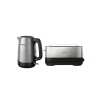 Pack Bouilloire 1.7L + Grille-pain 1 fente 1030W InoxNoir PHILIPS