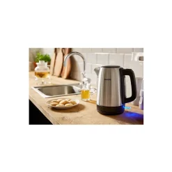 Pack Bouilloire 1.7L + Grille-pain 1 fente 1030W InoxNoir PHILIPS