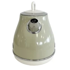 Pack Bouilloire électrique 1L + Grille-Pain Acier Beige Vintage Rétro ARIETE