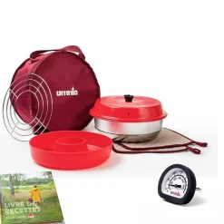 Pack Four +Sac + 2 Maniques + Grille + Moule En Silicone + thermomètre multifonctions + livre de recettes OMNIA