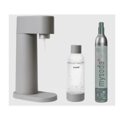 Pack machine à gazéifier l'eau gris Mysoda EUR-WD002F-MG-FR woody