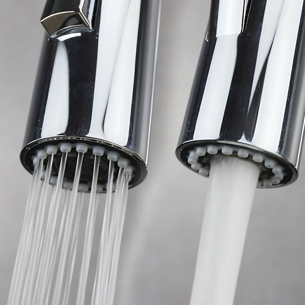 Pack évier SOLUT + mitigeur monocommande, finition brossée, en acier inoxydable Kibath