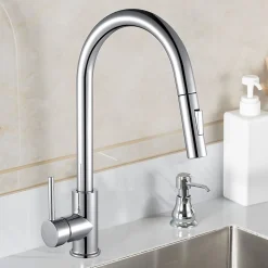 Pack évier SOLUT + mitigeur monocommande, finition brossée, en acier inoxydable Kibath