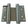 Paire charnière double action N33 25kg hauteur 125mm argenté - IBFM - 106033A