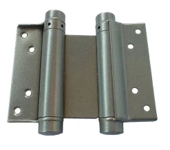 Paire charnière double action N39 50kg hauteur 175mm argenté - IBFM - 106039A