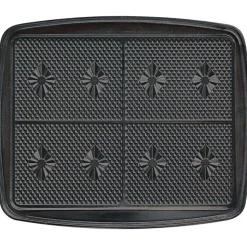 Paire de plaque pour gaufrettes super 2 gaufres Lagrange 030222