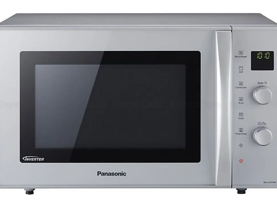 Panasonic Micro-ondes combiné 27l 1000w argent - nncd575mepg
