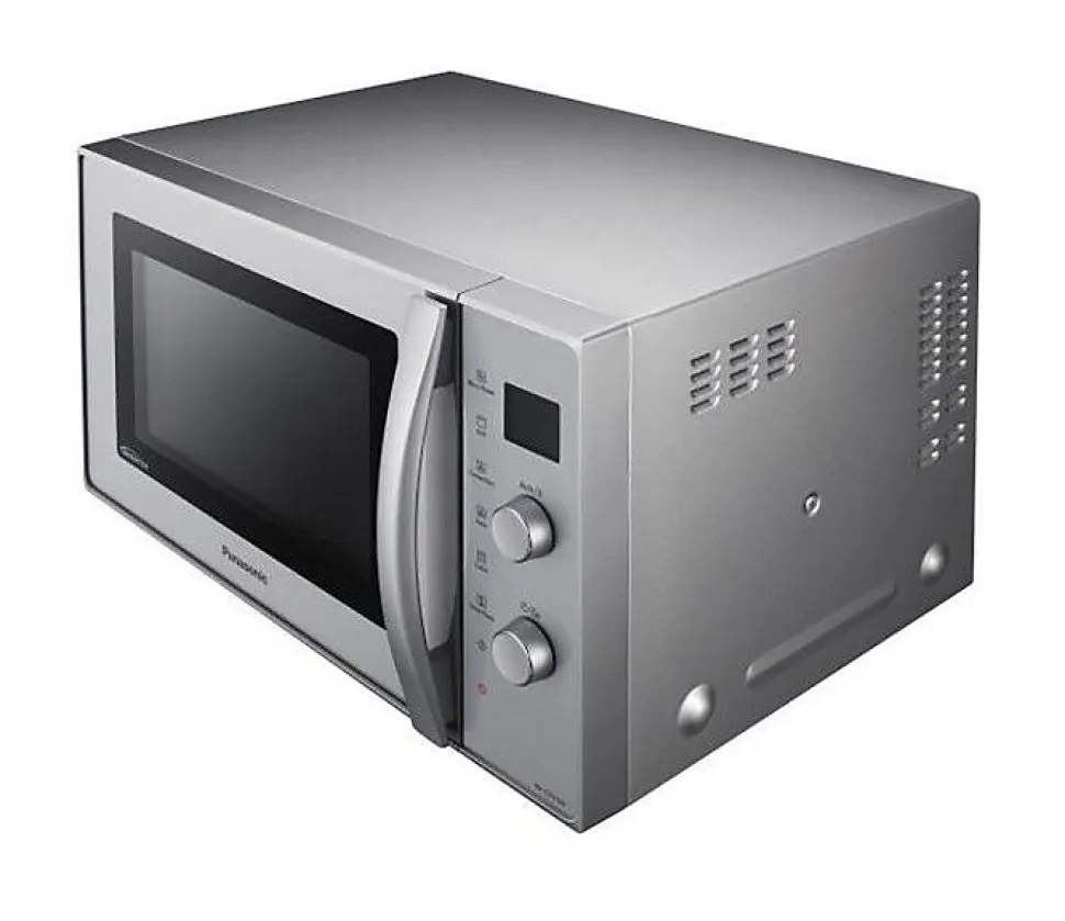 Panasonic Micro-ondes combiné 27l 1000w argent - nncd575mepg