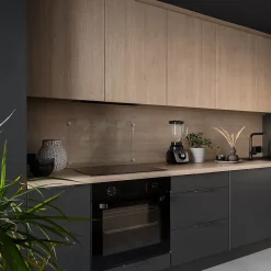 Panneau de cuisine en verre Tulup 60x40 cm protection transparente avec fixation par clips