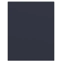 Panneau de finition bas côté droite Goodhome Garcinia et Stevia bleu mat H. 72 cm x l. 57 cm x Ep. 18 mm