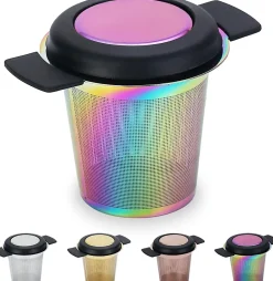 Passoire à Thé Acier Inoxydable Ultra-Fine Arc-en-Ciel