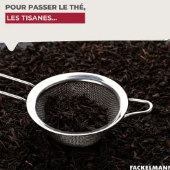 Passoire Chinois 10,5 cm de diamètre en inox Fackelmann