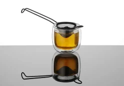 Passoire de bar conique Bar up 75x220mm - Hendi - Noir - l22- L0.1- P22- h3.5- Inox