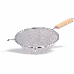 Passoire Double Maille en Inox 13 à 26 cm - Pujadas - Gris - l30- L0.1- P14- h6.5- Acier Inoxydable