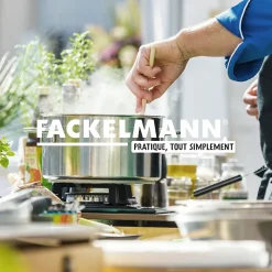 Passoire inox 24 cm avec anses Fackelmann