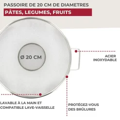 Passoire tamis 20 cm Fackelmann