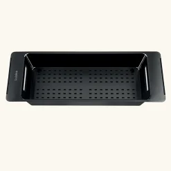 Passoire évier colander Luisina en inox PVD noir