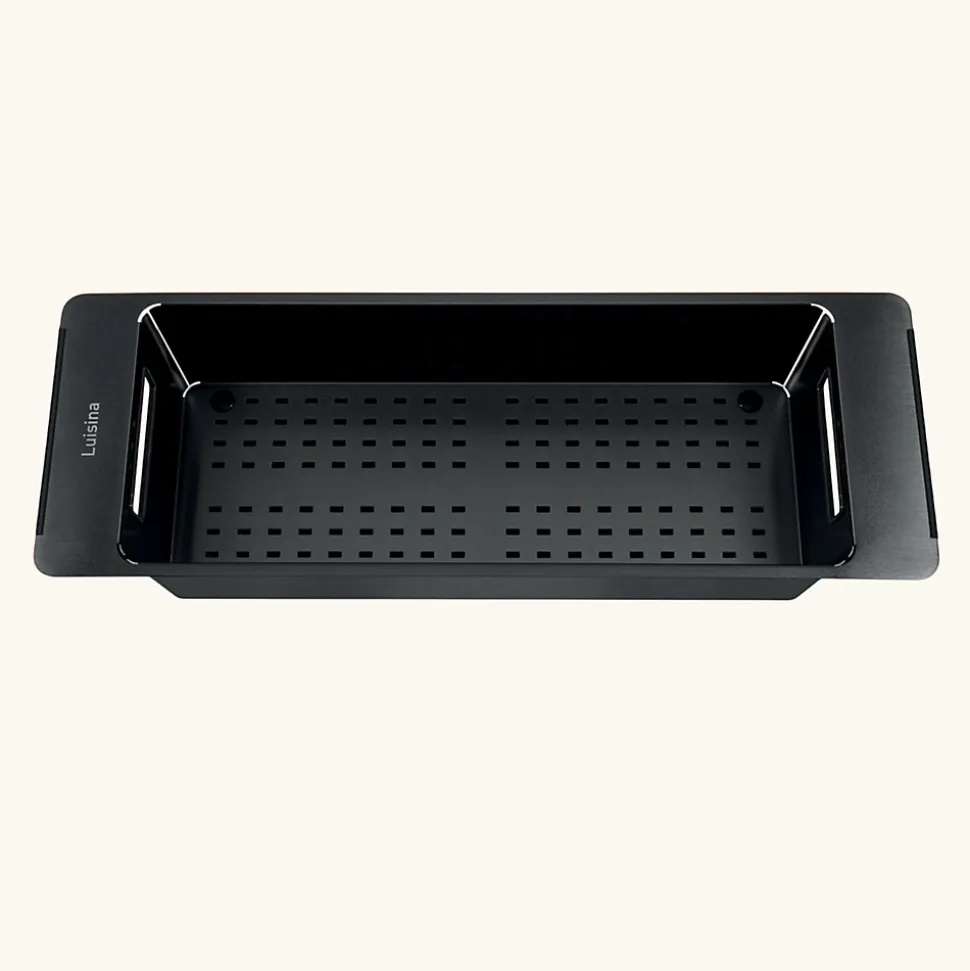 Passoire évier colander Luisina en inox PVD noir