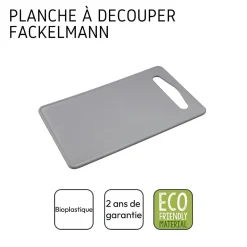 Petite planche à découper en bioplastique 24 x 14 cm Fackelmann Nature