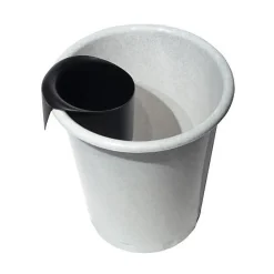 Petite poubelle à déchets ronde 2 litres