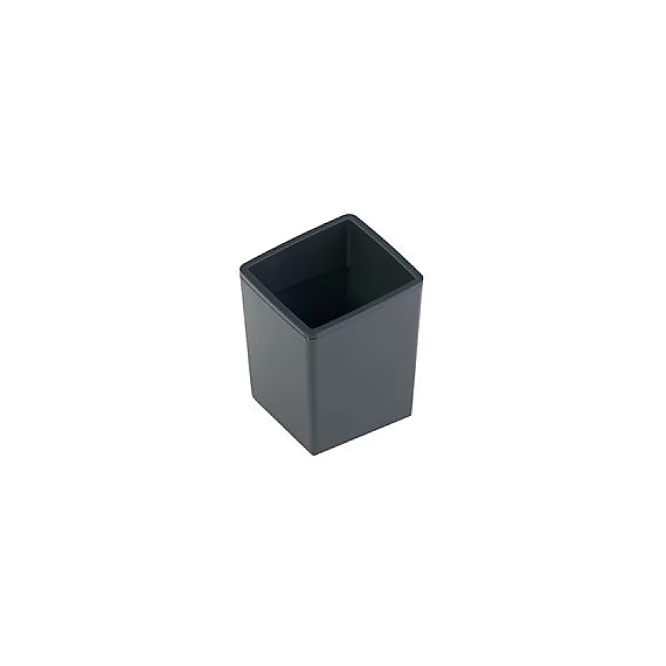Petite poubelle de table rectangulaire en plastique