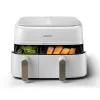 Philips Série 3000 Airfryer à double panier blanc (NA353/10)