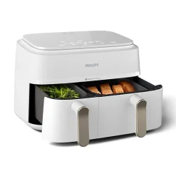 Philips Série 3000 Airfryer à double panier blanc (NA353/10)