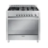 Piano de cuisson mixte 104l 5 feux inox Glem GX960CVIX