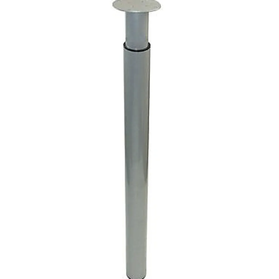 Pied ajustable Diall ø60 x H. 700-1000 mm gris