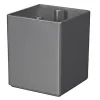 Pied de meuble cube H. 64 mm x ø 60 mm