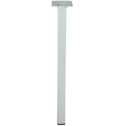 Pied de meuble Diall blanc 25 x 25 x H. 200 mm